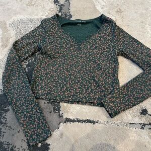 AE floral long sleeve